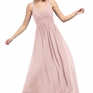 Azazie dusty rose dress